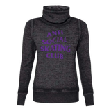 Anti Social Skating Club Cowl Neck Sweatshirt - Adults Skate Too LLC