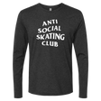 Anti Social Skating Club Long Sleeve - Adults Skate Too LLC