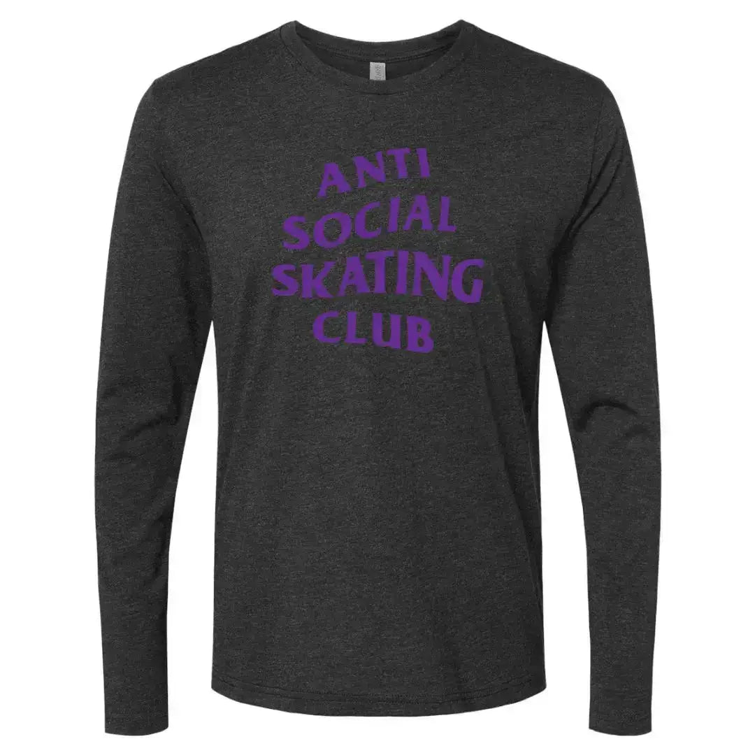 Anti Social Skating Club Unisex Long Sleeve Crew Adults Skate Too LLC