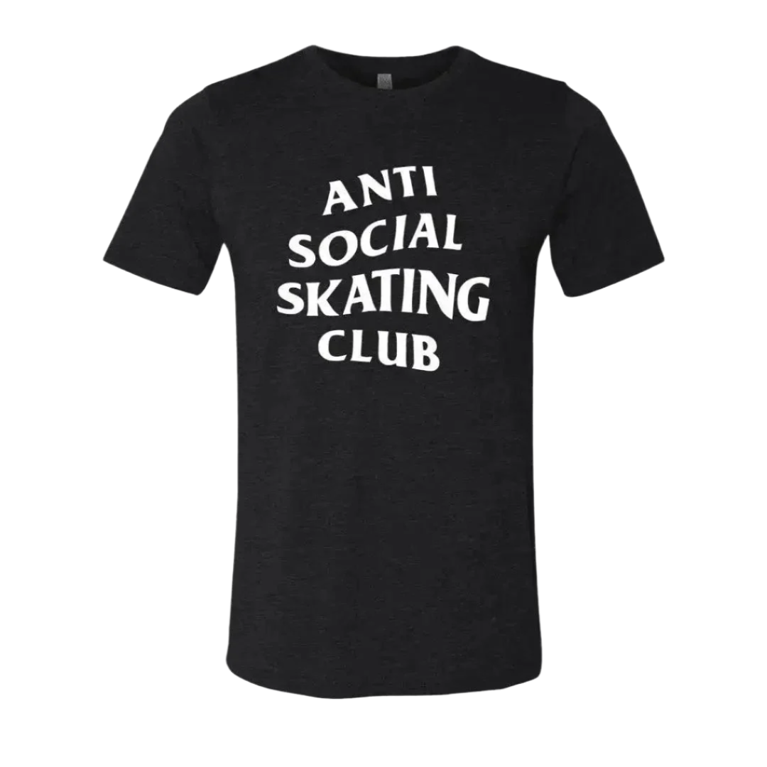 Camiseta del club de patinaje antisocial