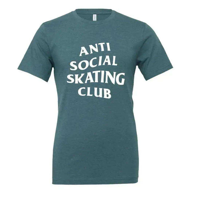 Anti Social Skating Club T-Shirt - Adults Skate Too LLC