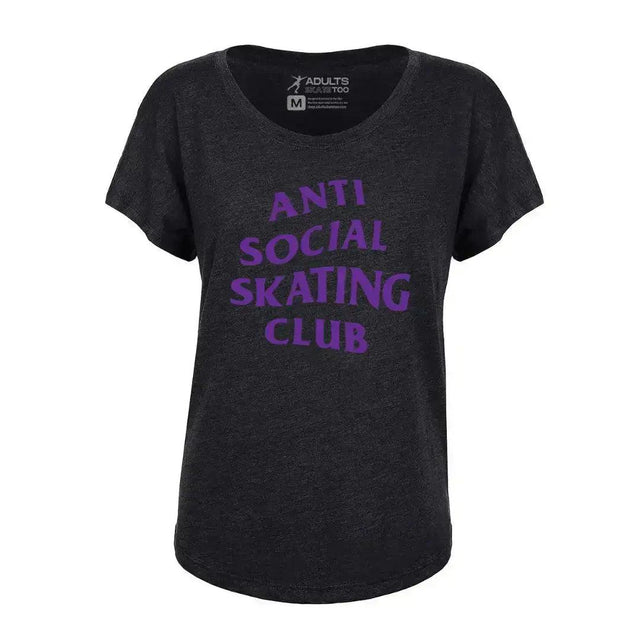 Anti Social Skating Club Dolman Tee - Adults Skate Too LLC