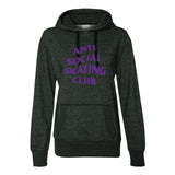 Anti Social Skating Club Women's French Terry Glitter Hoodie Adults Skate Too LLC