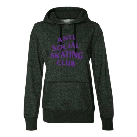 Anti Social Skating Club Glitter Hoodie - Adults Skate Too LLC