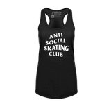 Anti Social Skating Club Racerback Tank - Adults Skate Too LLC