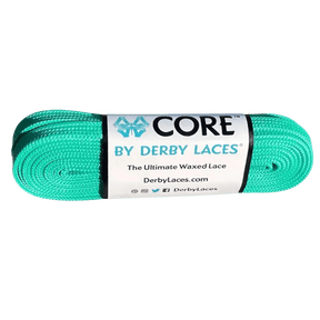 Derby Laces Aquamarine CORE Laces - 108 inch