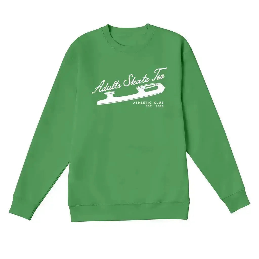 Athletic Club Crewneck Premium Sweatshirt Adults Skate Too LLC