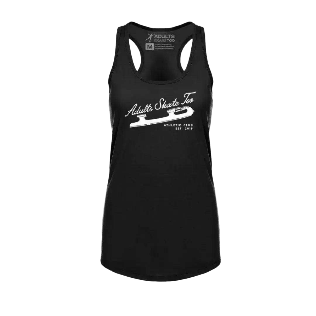 Athletic Club Racerback Tank - Adults Skate Too LLC