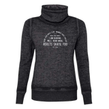 Bend Your Knees Club Cowl Neck Sweatshirt - Adults Skate Too LLC