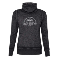 Bend Your Knees Club Cowl Neck Sweatshirt