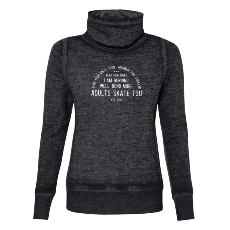Bend Your Knees Club Cowl Neck Sweatshirt