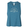 Bend Your Knees Club Racerback Crop