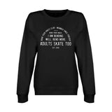 Bend Your Knees Club Unisex Premium Crewneck Sweatshirt Adults Skate Too LLC