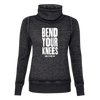 Bend Your Knees Cowl Neck Sweatshirt