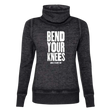 Bend Your Knees Cowl Neck Sweatshirt - Adults Skate Too LLC