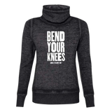 Bend Your Knees Cowl Neck Sweatshirt - Adults Skate Too LLC