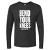 Bend Your Knees Unisex Long Sleeve Crew Adults Skate Too LLC