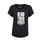 Bend Your Knees Dolman Tee - Adults Skate Too LLC