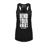 Bend Your Knees Racerback Tank - Adults Skate Too LLC