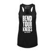 Bend Your Knees Racerback Tank - Adults Skate Too LLC