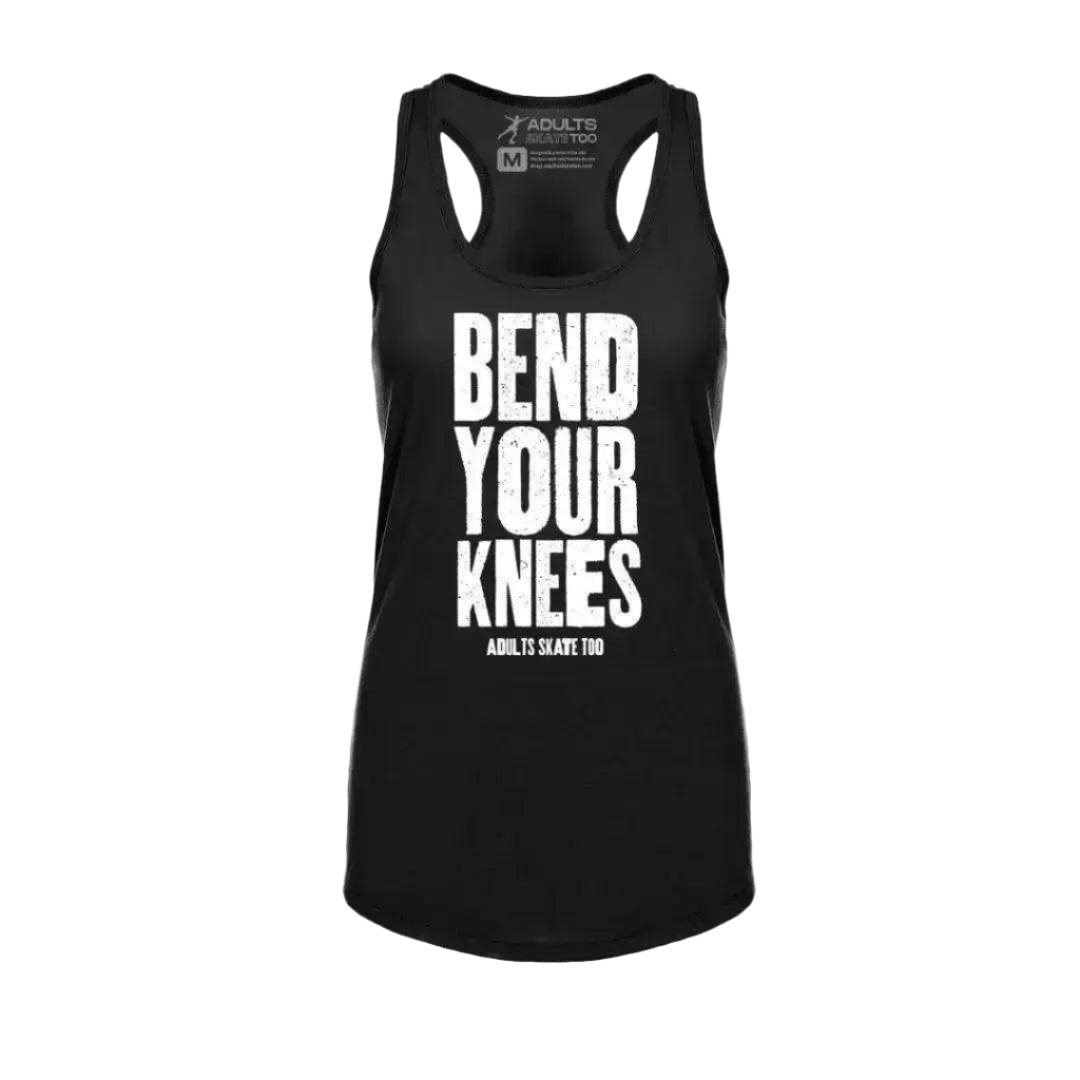Bend Your Knees Racerback Tank