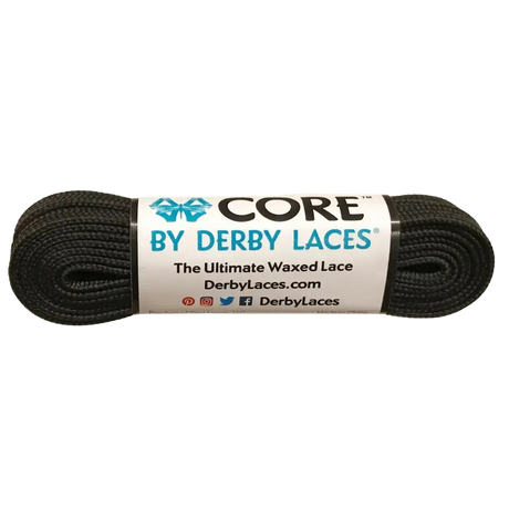 Black CORE Laces Derby Laces