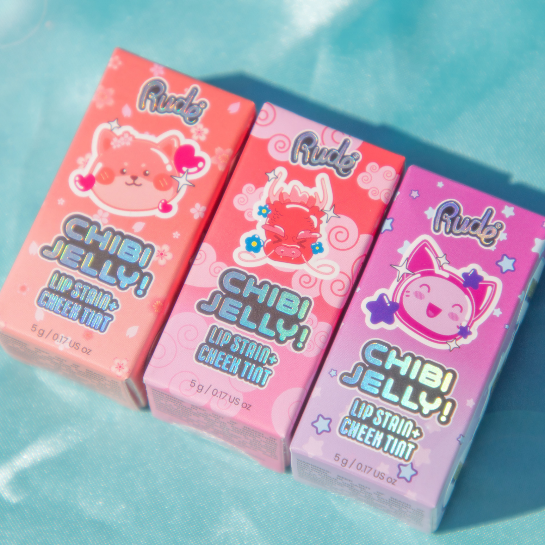 Chibi Manga Collection - Chibi Jelly! Lip Stain and Cheek Tint - Adults Skate Too LLC