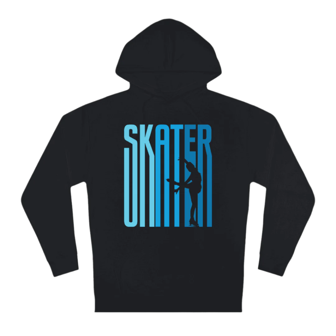 Ombre Skater Unisex Hoodie - Adults Skate Too LLC