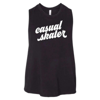 Casual Skater Racerback Crop