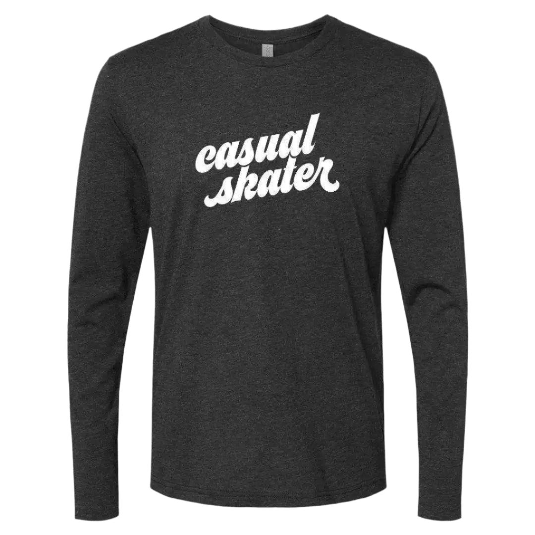 Casual Skater Long Sleeve - Adults Skate Too LLC