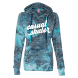 Casual Skater Burnout Hoodie - Adults Skate Too LLC