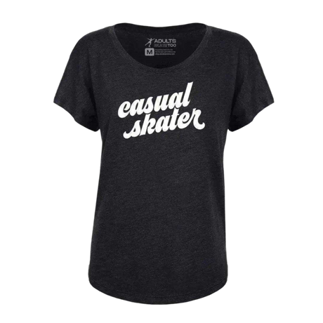 Casual Skater Dolman Tee - Adults Skate Too LLC