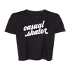 Casual Skater Flowy Crop