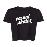 Casual Skater Flowy Crop - Adults Skate Too LLC