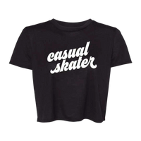 Casual Skater Flowy Crop