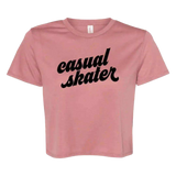 Casual Skater Flowy Crop - Adults Skate Too LLC