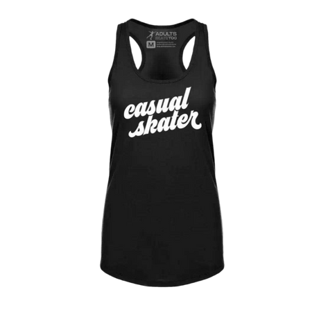 Casual Skater Racerback Tank - Adults Skate Too LLC