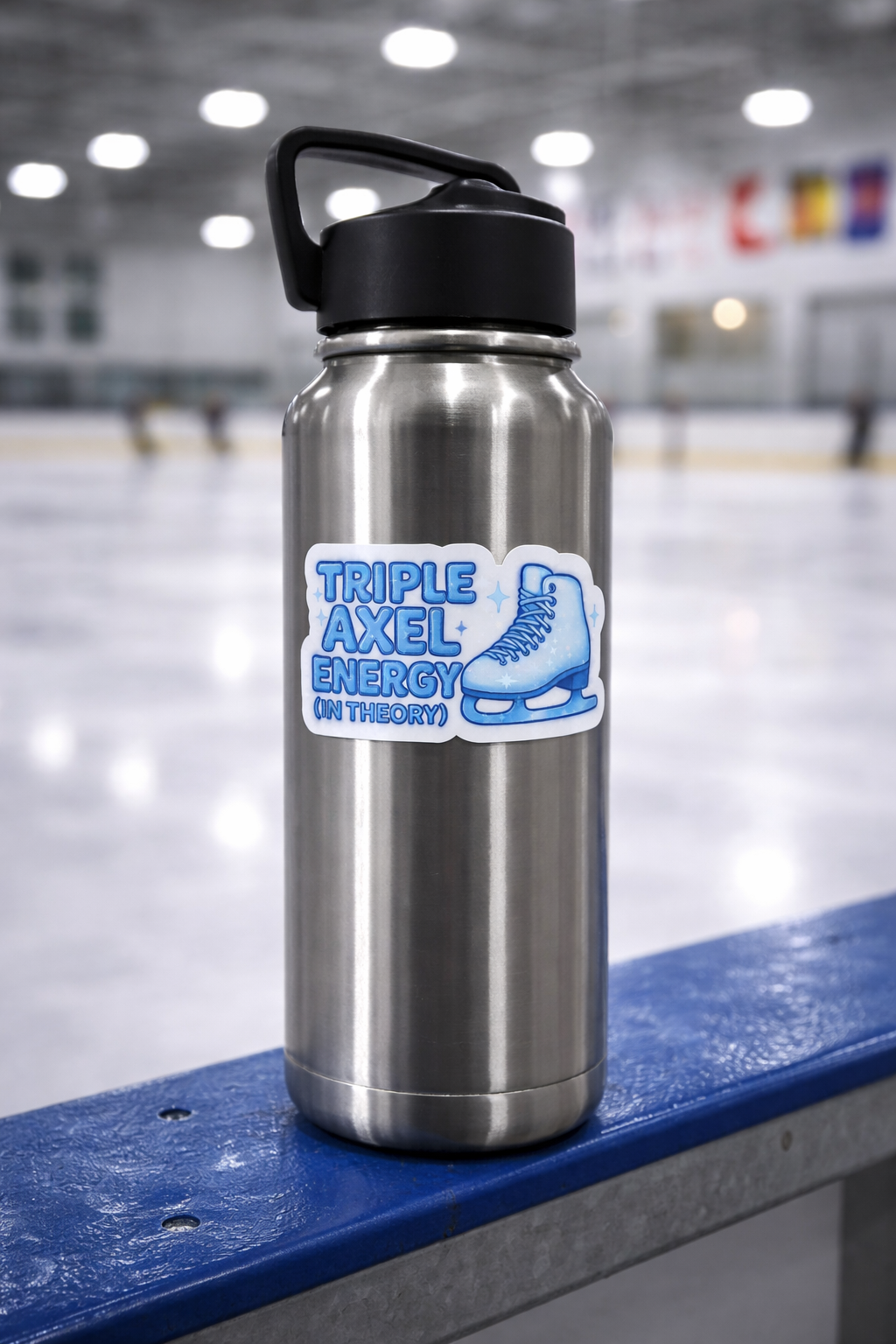 Triple Axel Energy Holographic Sticker