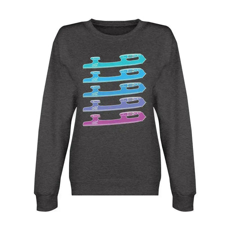 Color Shift Blade Unisex Sweatshirt Adults Skate Too LLC