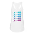 Color Shift Blade Women's Racerback Tank Adults Skate Too LLC