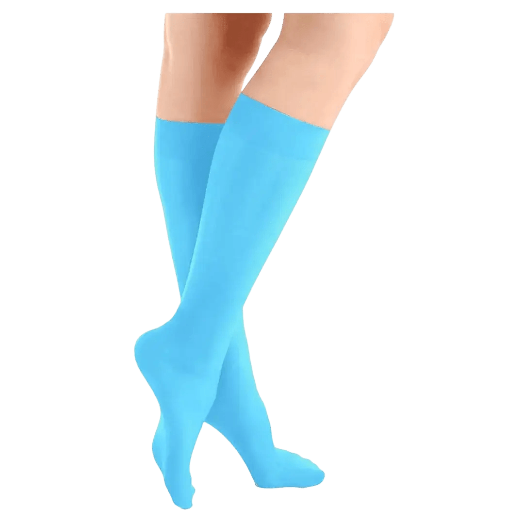 ColorFlow Aquatic Blue Skating Socks