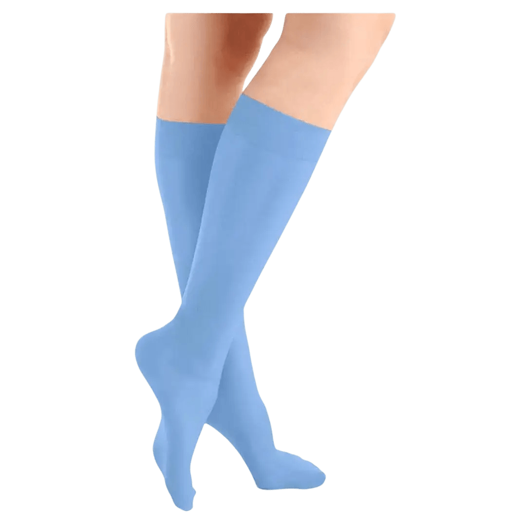 ColorFlow Ethereal Blue Skating Socks - Adults Skate Too LLC