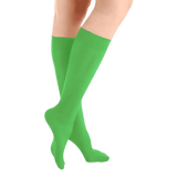 ColorFlow Lush Green Skating Socks - Adults Skate Too LLC