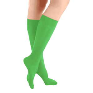 ColorFlow Lush Green Skating Socks - Adults Skate Too LLC