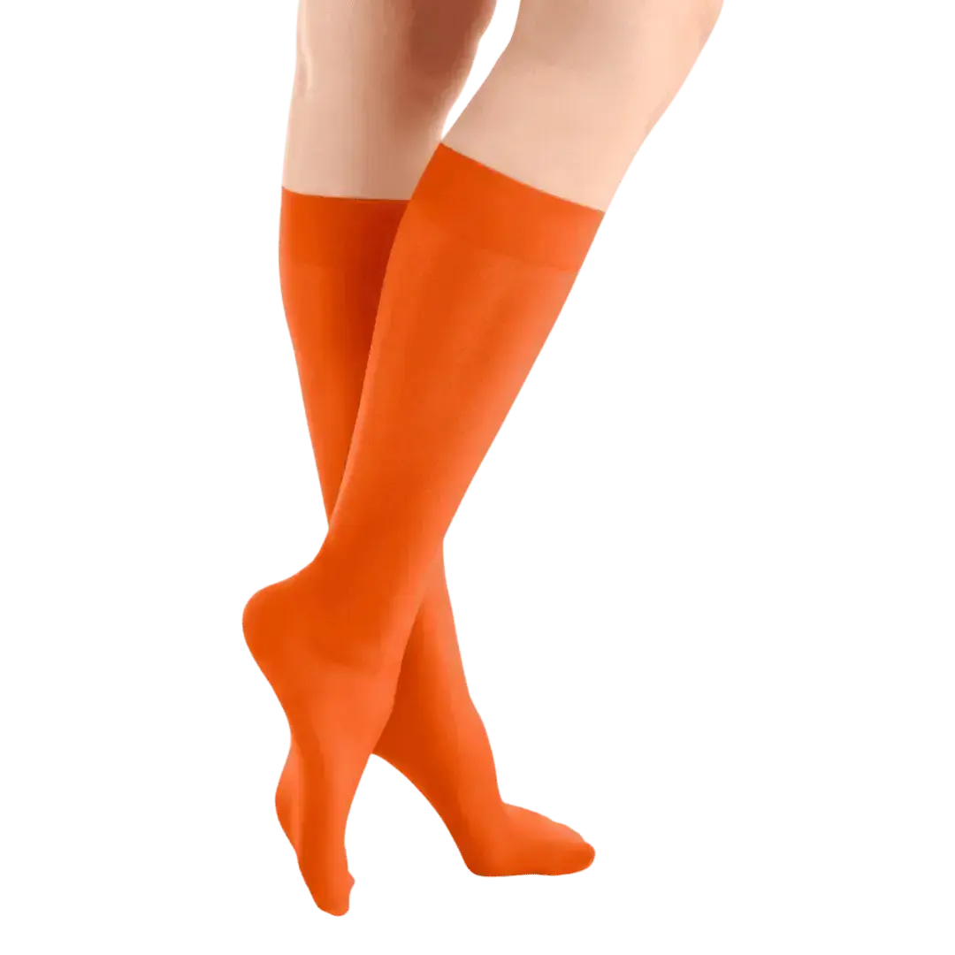 ColorFlow Orange Slice Skating Socks - Adults Skate Too