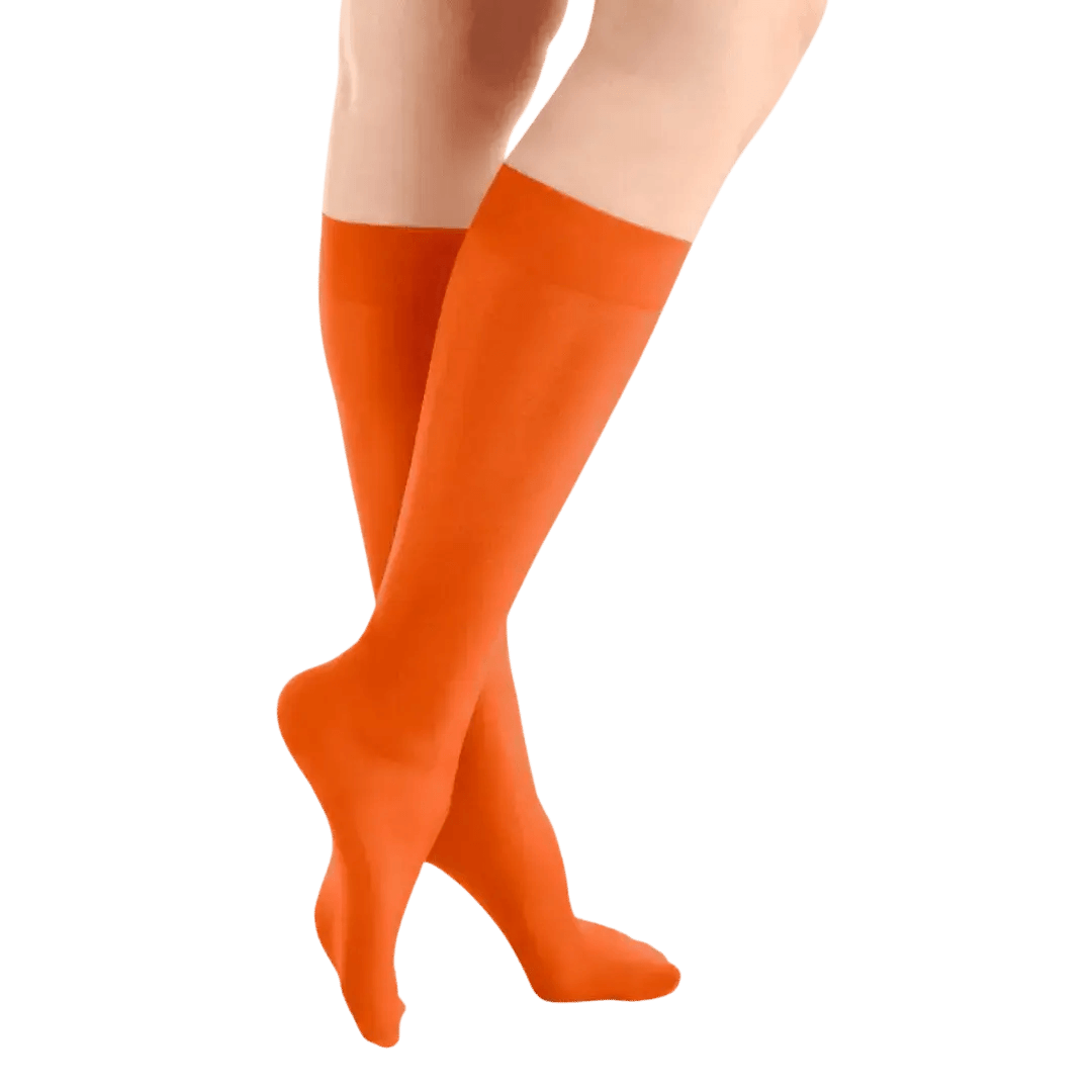 ColorFlow Orange Slice Skating Socks