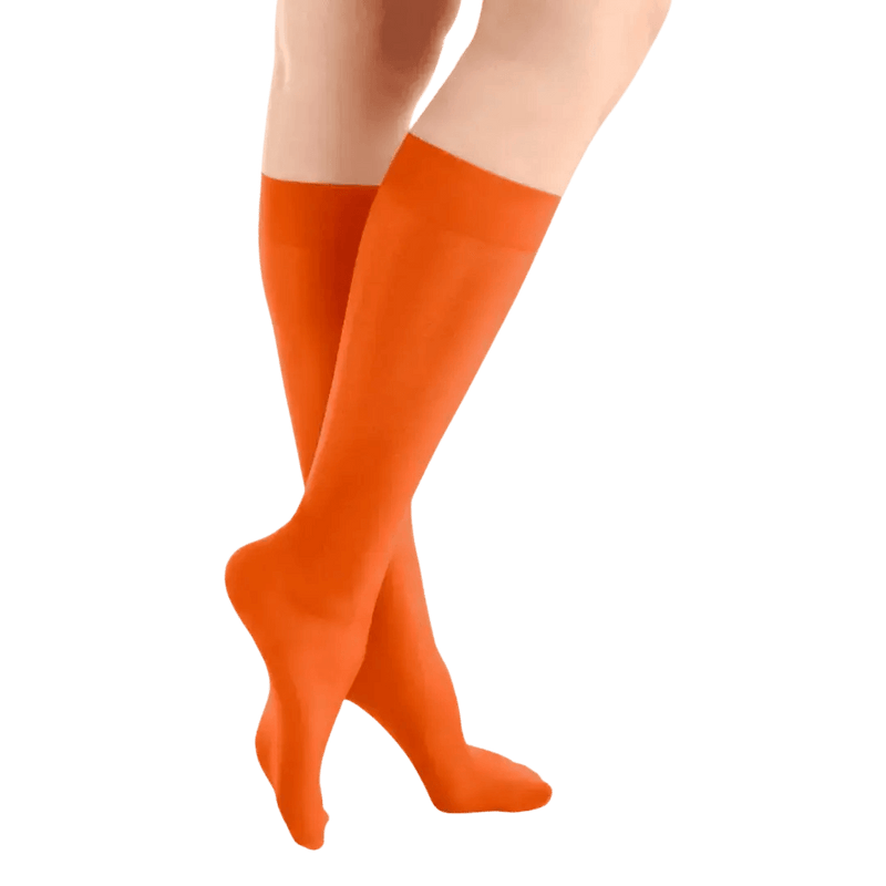 ColorFlow Orange Slice Skating Socks