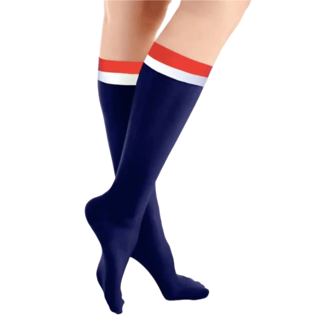 ColorFlow Team USA Skating Socks
