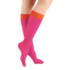 ColorFlow Two-Tone Fire Spinner Skating Socks