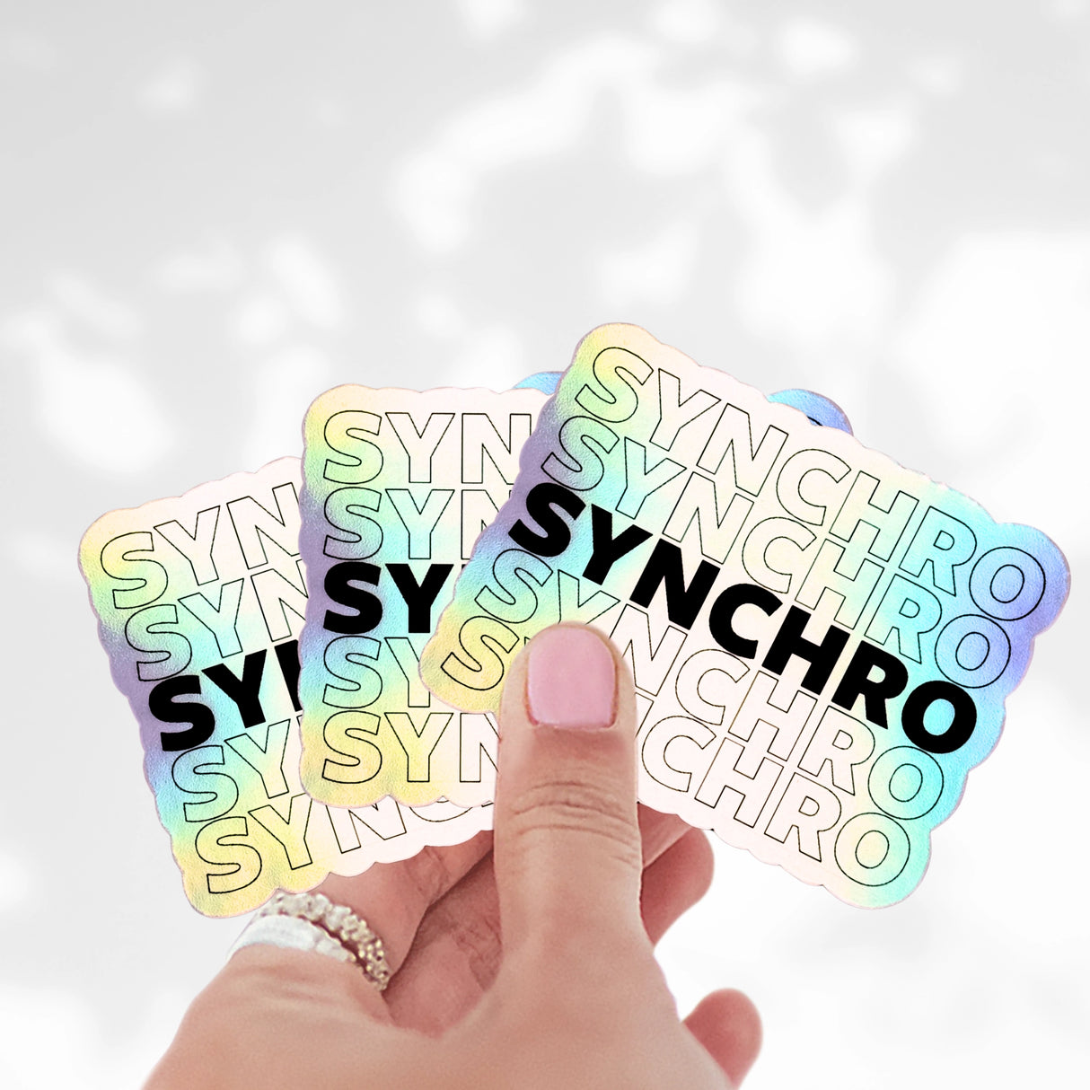 SYNCHRO Holographic Sticker